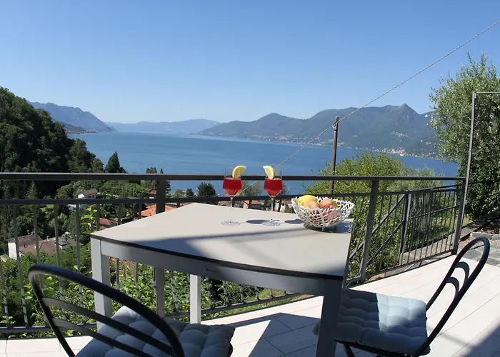 Casa Colmegna Mit Traumhaften See- Und Bergblick