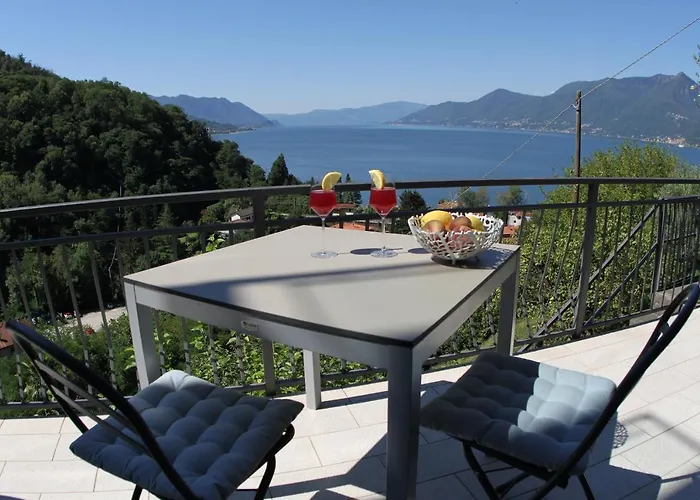 Casa Colmegna Mit Traumhaften See- Und Bergblick